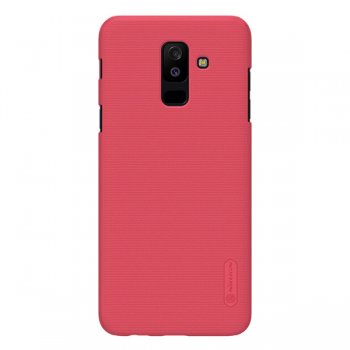 Samsung Galaxy A6+ 2018 (A605F) Nillkin Super Frosted Shield Case Cover, Red | Telefona Vāciņš Maciņš Apvalks Bampers