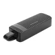 Сетевой адаптер Orico UTK-U3 USB-A 3.0 RJ45 Gigabit Ethernet 1 Гбит/с, черный