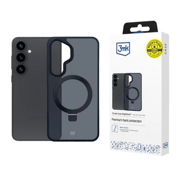 Чехол 3Mk Protection Smoke Case Mag&Stand для Samsung Galaxy S25 Черный