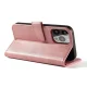 Magnet Case for Samsung Galaxy A15 Wallet Flip Case, Pink