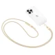 Tech-Protect C2S Rope Crossbody Phone Strap with 2 Adapters - Beige