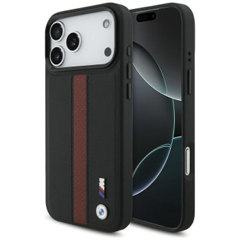 BMW iPhone 17 Pro Max vāciņš M Perforated Stripe Logo MagSafe, sarkans