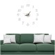 DIY Wall Clock, Stick-on, Silver