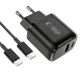 Сетевое зарядное устройство Tech-Protect NCA45W-GAN 45W 2 порта с кабелем USB-C,...