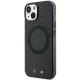 BMW iPhone 14 vāciņš Pattern MagSafe, pelēks