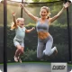 Dārza batuts 465 cm (15 ft) ar ārējo tīklu un kāpnēm Neo-Sport