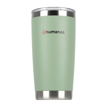 Humanas Fluo Thermal Mug 600 ml, Green