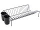 Metal Dish Drainer Rack, Black
