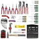 KNIPEX BIG Basic Move Mechanics 00 21 06 M instrumentu koferis uz riteņiem ar instrumentiem, 79 gab.