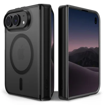 Tech-Protect MagPeak MagSafe CC vāciņš iPhone Duo, matēti melns