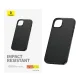 Baseus Fauxther Series vāciņš priekš iPhone 15 Plus, melns