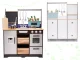 Детская MDF деревянная кухня, кухонный гарнитур с аксессуарами LOFT,...
