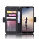 Huawei P20 lite 2018 (ANE-LX1, ANE-LX2J) Wallet Multiple Card Slots Phone Case Cover, Black | Чехол для...