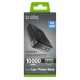 Sbs HD 30W 10000mAh USB-C Powerbank with LCD Display, Black