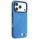 Чехол BMW M Tire Track Metal Logo MagSafe для iPhone 17 Pro / 18 Pro, синий