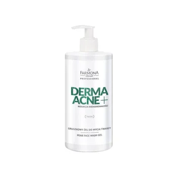 Очищающий гель для лица Farmona DERMAACNE+ с грушей, 500 мл