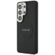 Guess Saffiano Peony Embossed Ring MagSafe vāciņš Samsung Galaxy S26 Ultra, melns