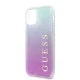 Чехол Guess для iPhone 11 Pro Glitter Gradient, розово-синий