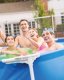 INTEX 28273 Rectangular Frame Above Ground Pool, 450 x 220 x 84 cm