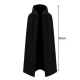 Kruzzel Magician / Wizard Costume Set, 4 Pcs, Black