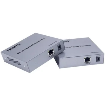 HDMI удлинитель по витой паре Cat5e/Cat6 до 120м, 4K, POC, IR