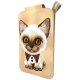 Nimmy New Big-Eye Cute Pets 2.0 Cat Magnetic Wallet & Stand, Brown