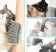 Kaķu Stūra Birste Skrāpētājs Nagu Asināmais ar Kaķumētru 15,4х8,5 cm, Pelēks | Cat Corner Plastic Scratcher...