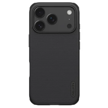Nillkin iPhone 17 Pro Max vāciņš Super Frosted Shield Pro Magnetic, melns