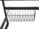 Large Over-the-Sink Dish Drying Rack, 85x52x32.5cm, Black