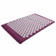 Acupressure Mat and Pillow Set for Back and Neck Pain Relief, Purple