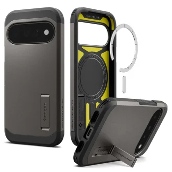 Spigen Tough Armor Mag MagSafe vāciņš priekš Google Pixel 11, Dark Gray