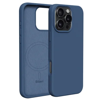 Etteri Silicone Mag vāciņš Apple iPhone 16 Pro Max 6.9" tumši zils