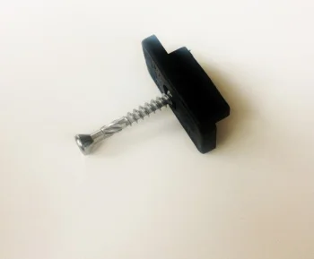 Plastic Decking Board Fastener Clip, Black