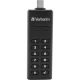 USB zibatmiņa Verbatim Keypad Secure 64GB USB-C 49431, melna
