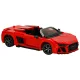 Конструктор Rastar Audi R8 Spyder 1:14, 1440 деталей, красный