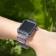 Силиконовый ремешок с чехлом для Apple Watch 42mm - Черный