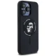 Apple iPhone 15 Pro Max 6.7\'\' Karl Lagerfeld Karl&Choupette Glitter MagSafe Cover Case, Black | Telefona Vāciņš...