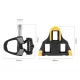 Педали шоссейные Rockbros RD9 Shimano SPD-SL с шипами - Черный