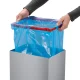 Atkritumu tvertne Hailo Big-Box Swing L 35 l, sudraba