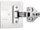Furniture Hinge Repair Plates Kit, 4 pcs (9x9 cm)