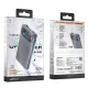 Acefast M1 Sparkling Series 10000mAh 30W ārējais akumulators, pelēks