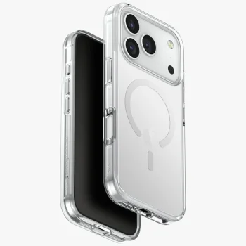 Чехол Uniq Clario Magclick Charging для iPhone 17 Pro, Прозрачный