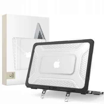 Чехол Tech-Protect Kevlar Pro для MacBook Neo 13 (2026), Matte Black Clear