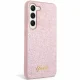 Samsung Galaxy S24+ Plus (SM-S926) Guess Glitter Script Case Cover, Pink | Telefona Maciņš Vāks Apvalks Bampers