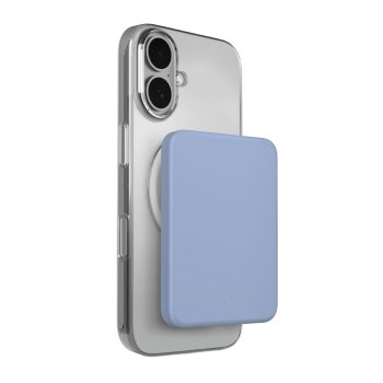 Puro Ultra-Slim MagSafe Power Bank 4200mAh USB-C, Blue
