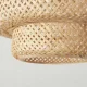 Bamboo Pendant Lamp Boho Style 40cm E27, Beige