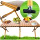 Tūrisma saliekamais galds 120x60cm | Travel Folding Table
