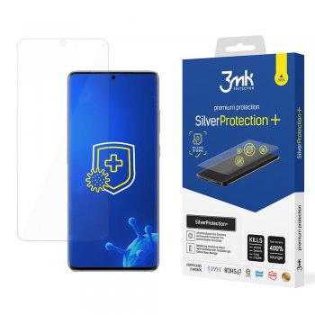 Samsung Galaxy S20 (SM-G980F/DS) 3MK Silver Protect+ Antibacterial Screen Protector | Antibakteriāla Telefona...