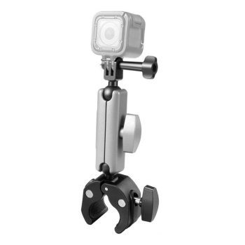 Puluz PU867B Motorcycle Mount for Action Cameras (DJI, GoPro, Insta360), Black