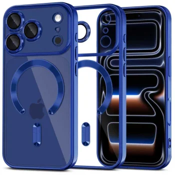 Tech-Protect MagFlex MagSafe vāciņš iPhone 17 Pro - caurspīdīgs / zils